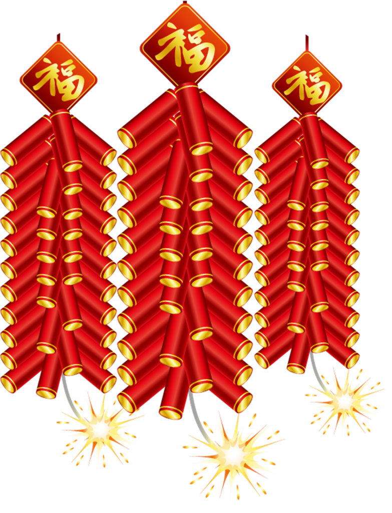 新年鞭炮爆竹卡通