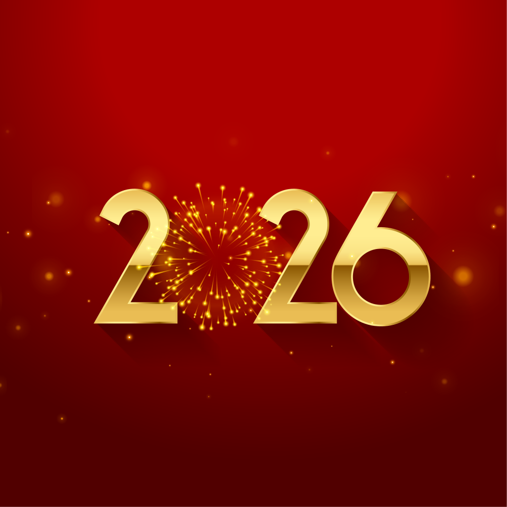 金色2026新年背景
