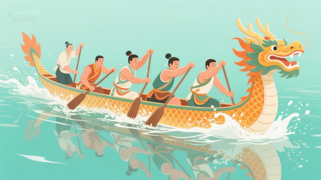 龙舟竞渡团队协作