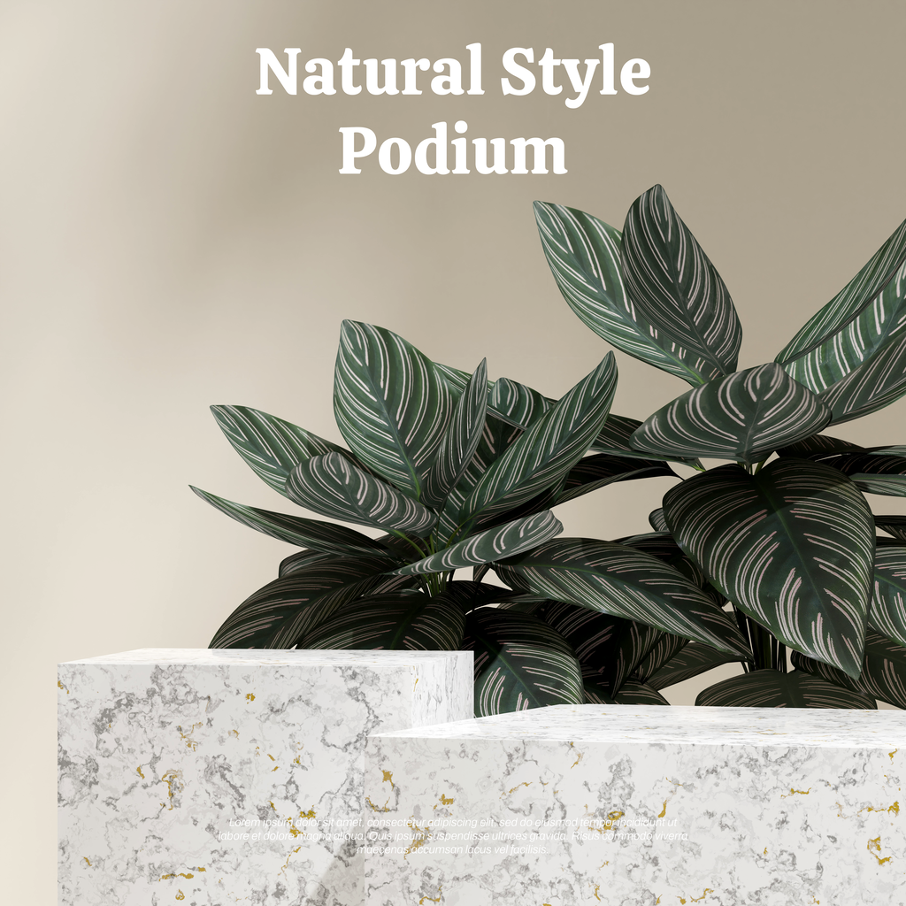 高级感立体电商主图产品展台背景素材