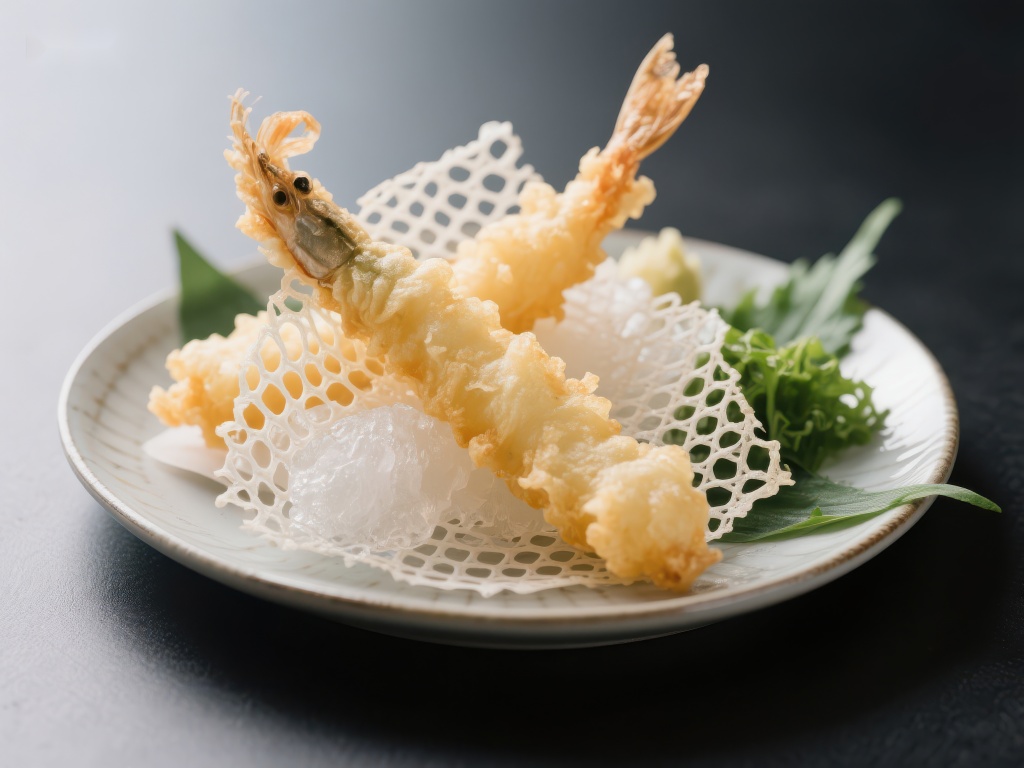 金黄酥脆的天妇罗虾