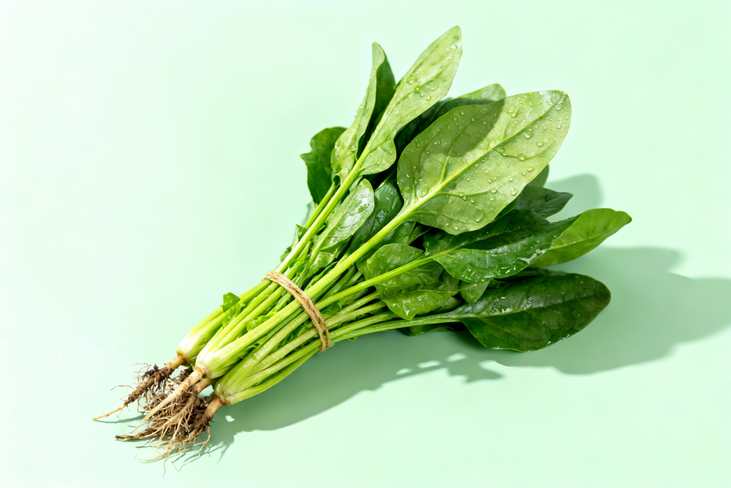 绿叶菠菜摄影图片