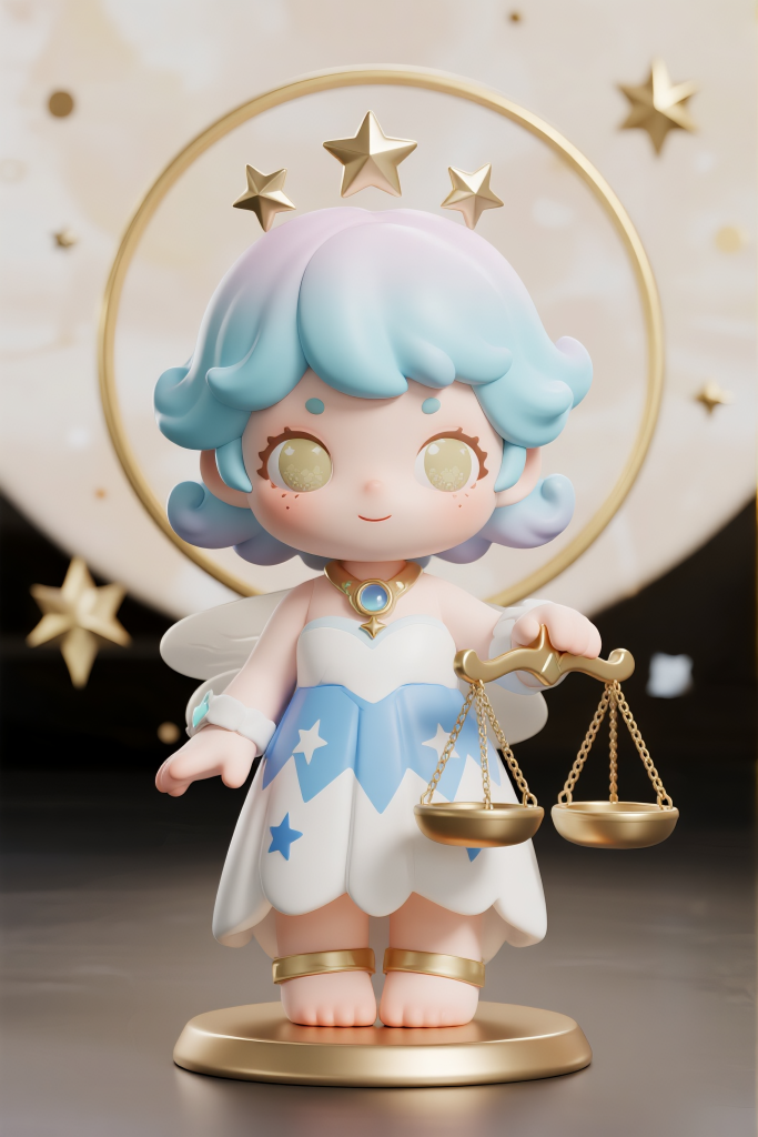 天秤座十二星座手办