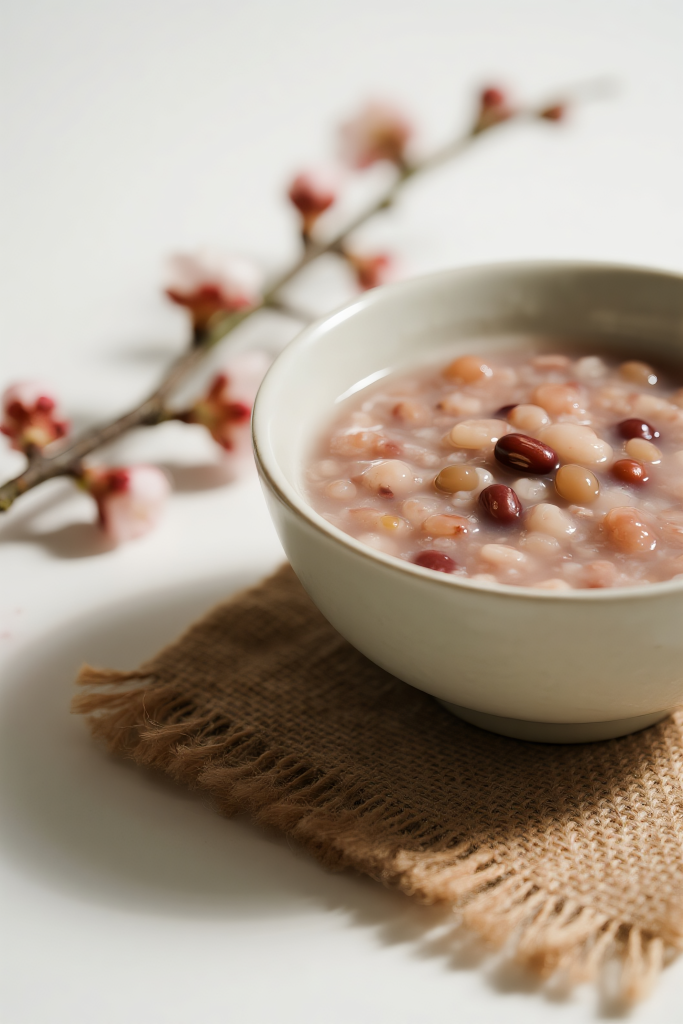 滋补腊八粥美食摄影图