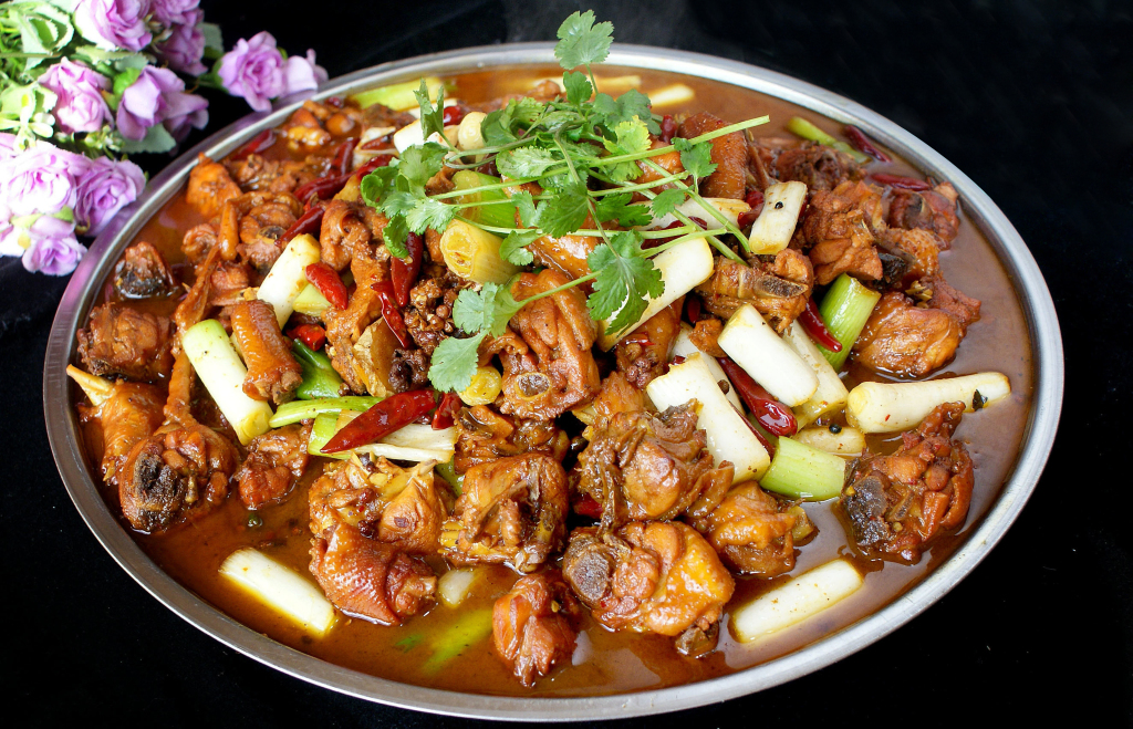 大盘鸡餐饮美食菜肴图片素材