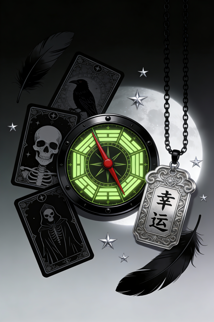 命盘元素插画素材