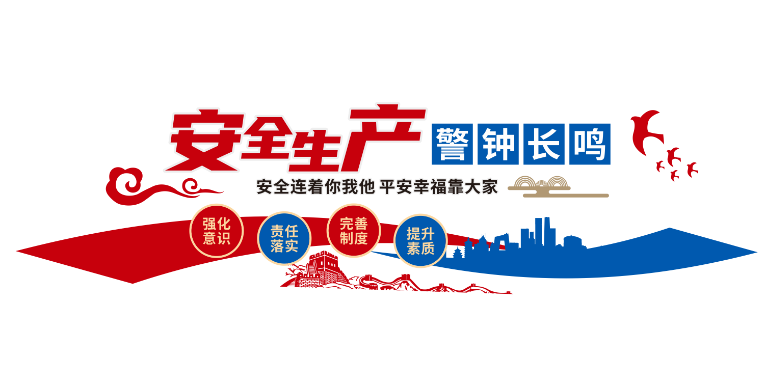工地企业安全生产标语文化墙