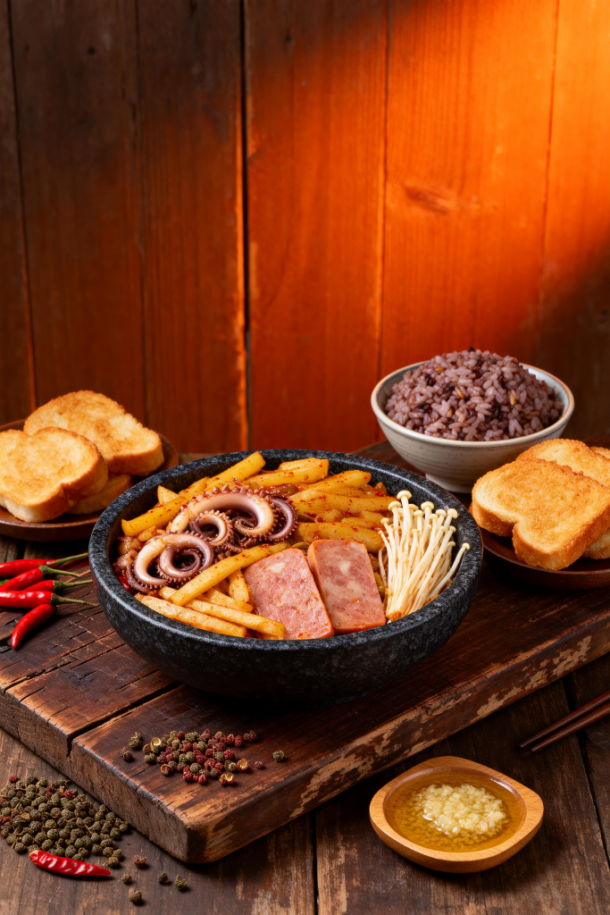 川味麻辣香锅美食摄影图