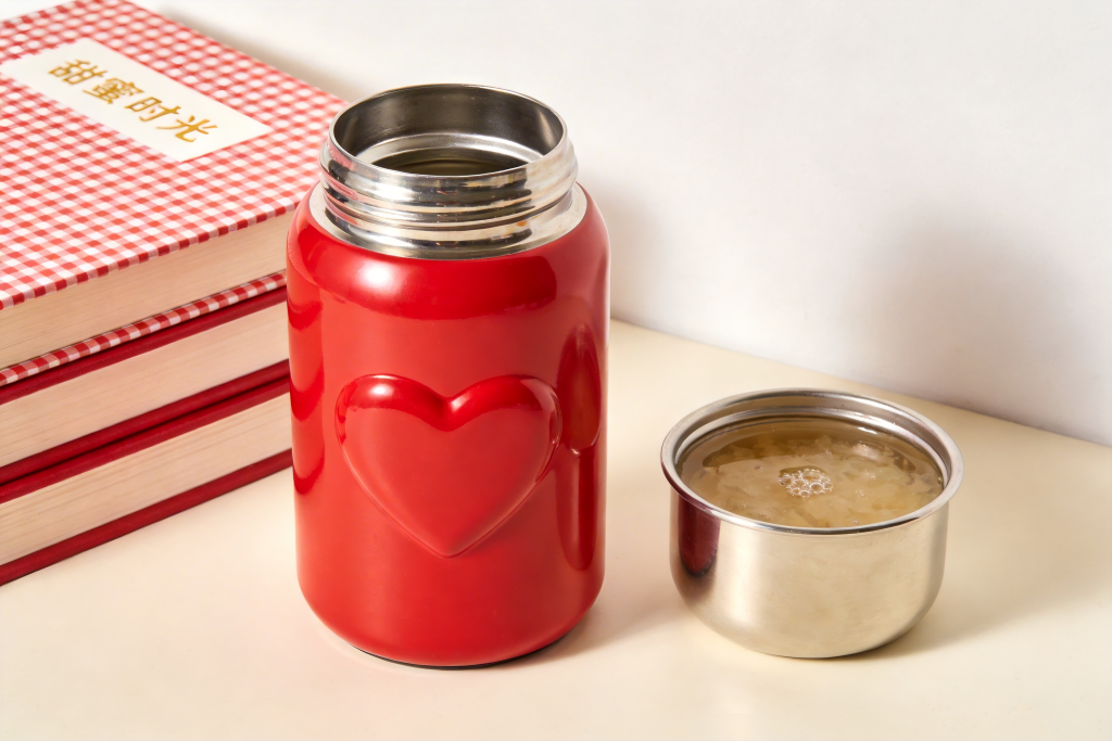 水杯保温杯春季电商产品展示背景摄影图素材