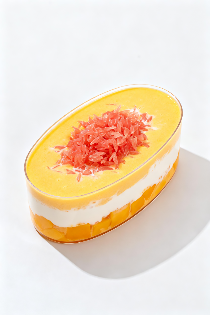 杨枝甘露甜品蛋糕甜点美食摄影图