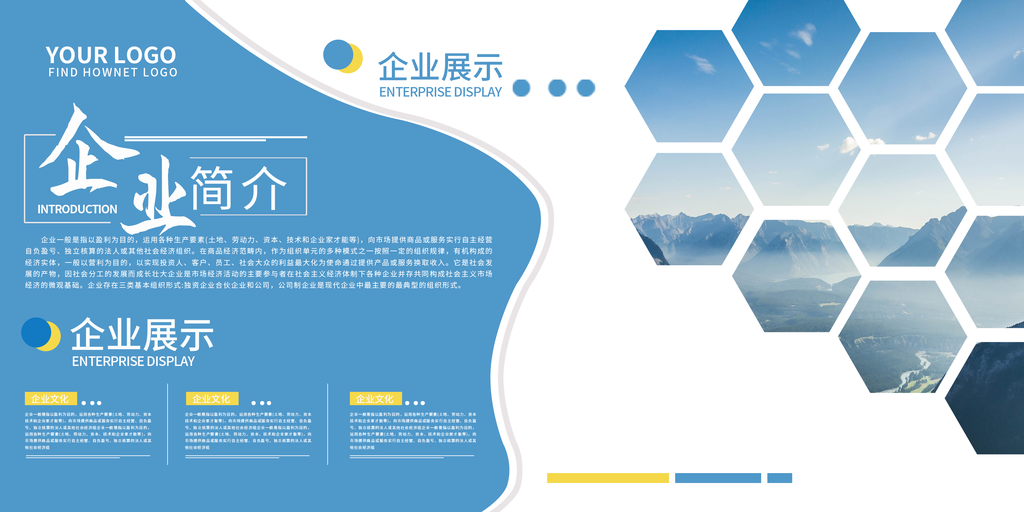 企业文化展板简介素材