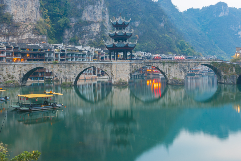 贵州镇远古镇高清图片