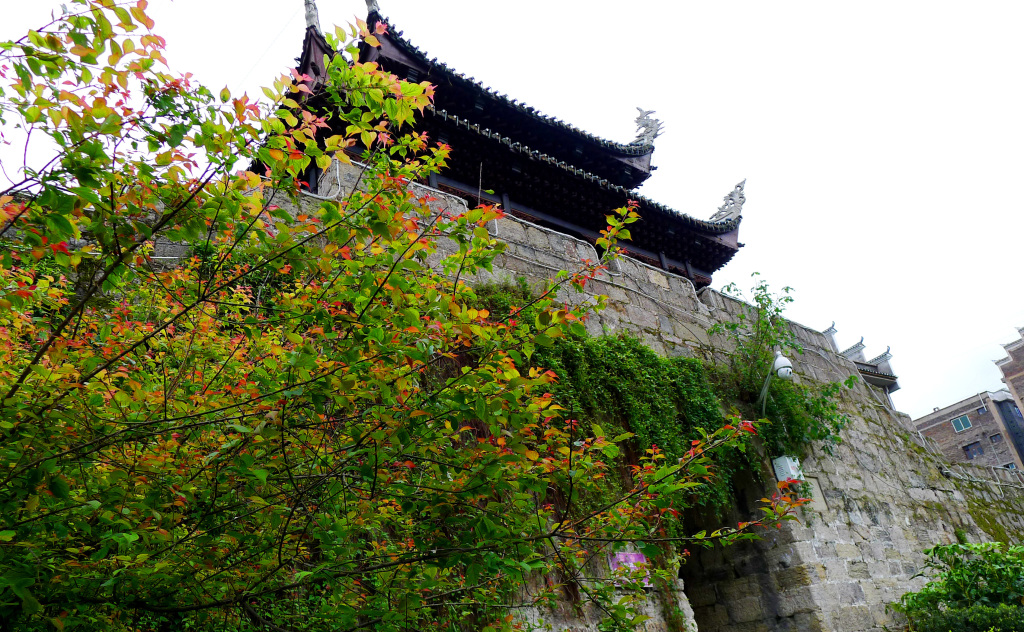 镇远古镇高清风景画图片
