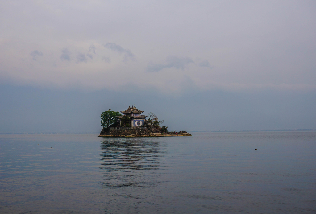 大理风景画图片素材