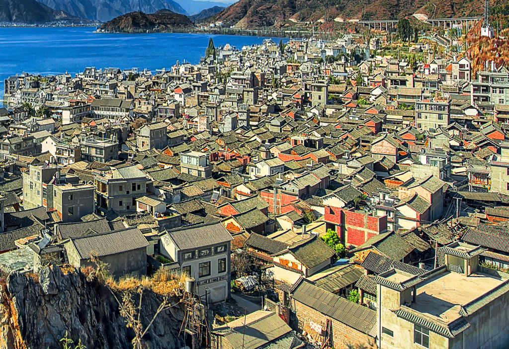 云南大理风景画图片