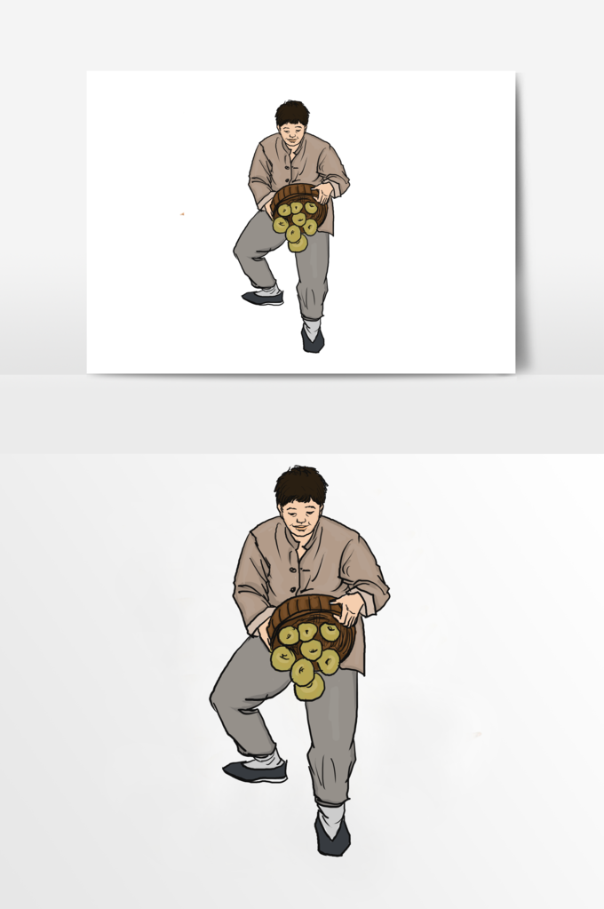 古风人物插画素材