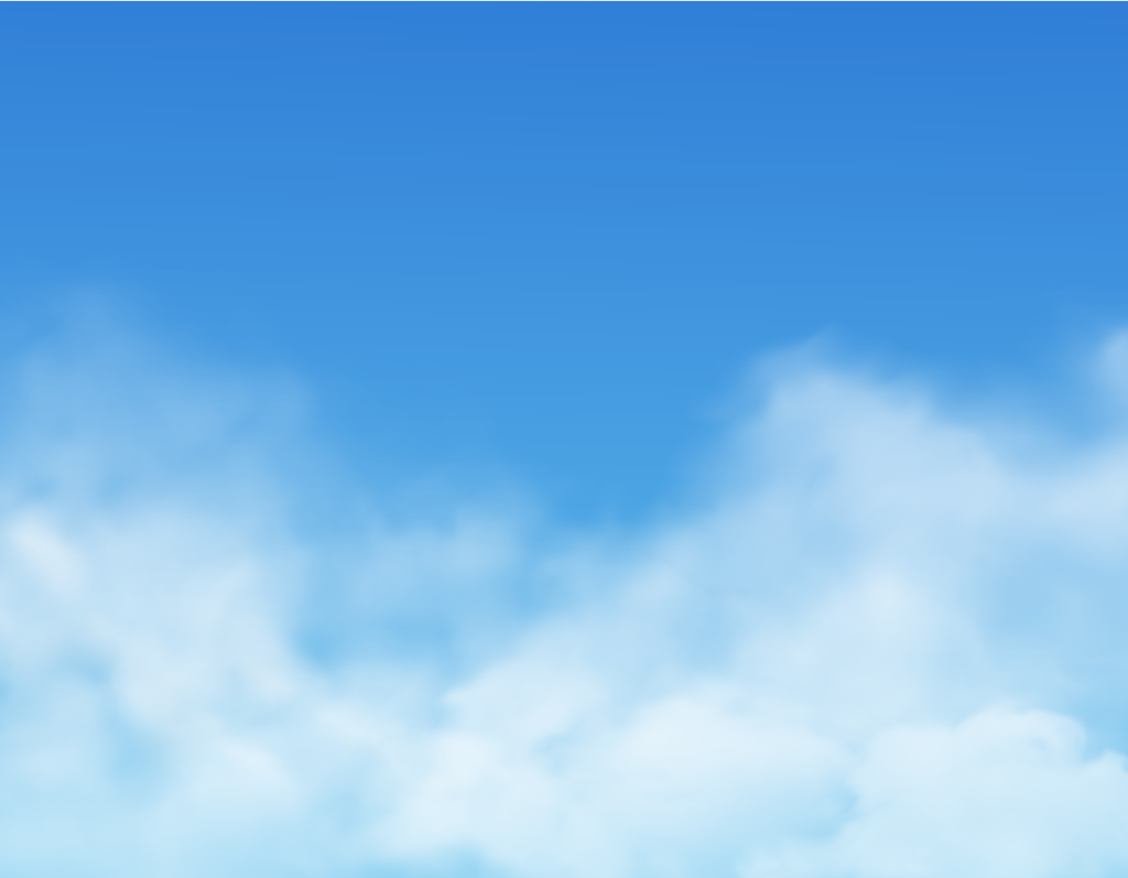 矢量卡通天空云朵素材