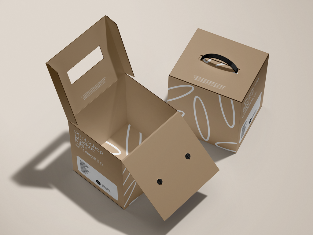 食品礼盒纸盒产品包装盒样机