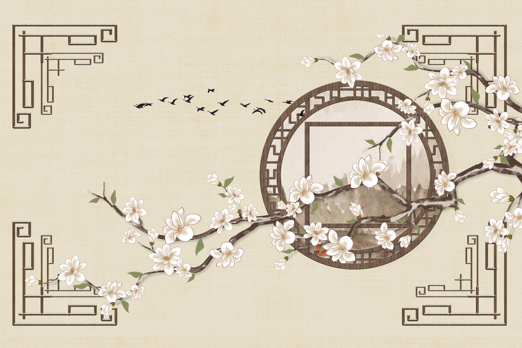 中国风古典中式不进去