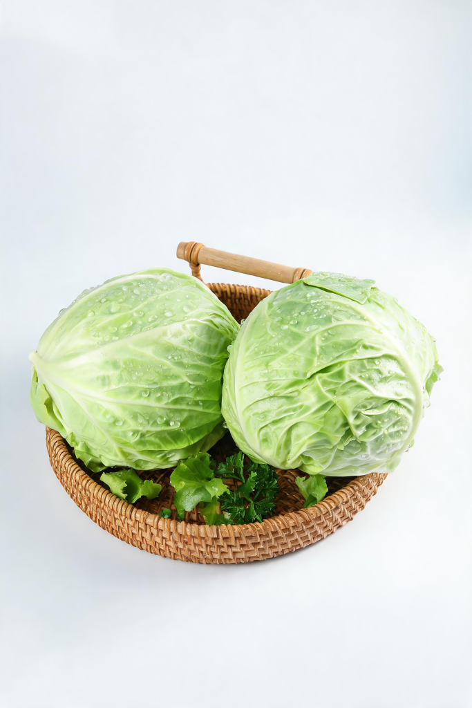 新鲜包菜蔬菜摄影图