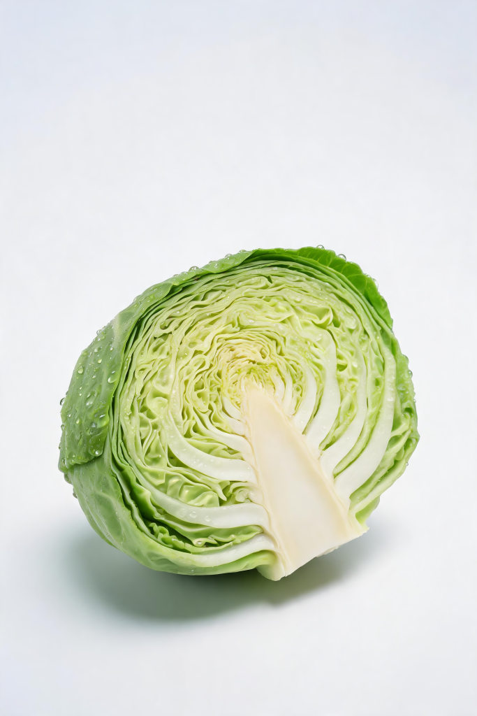 圆包菜蔬菜摄影图