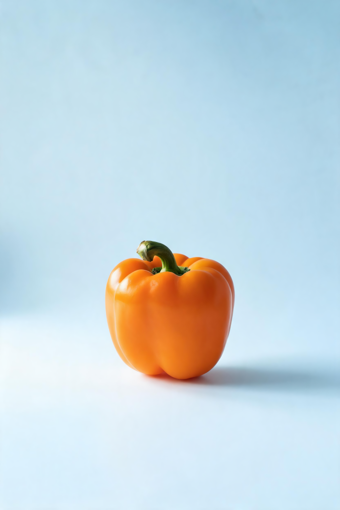 圆彩椒蔬菜摄影图
