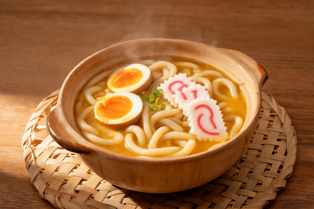 乌冬面美食面食摄影图
