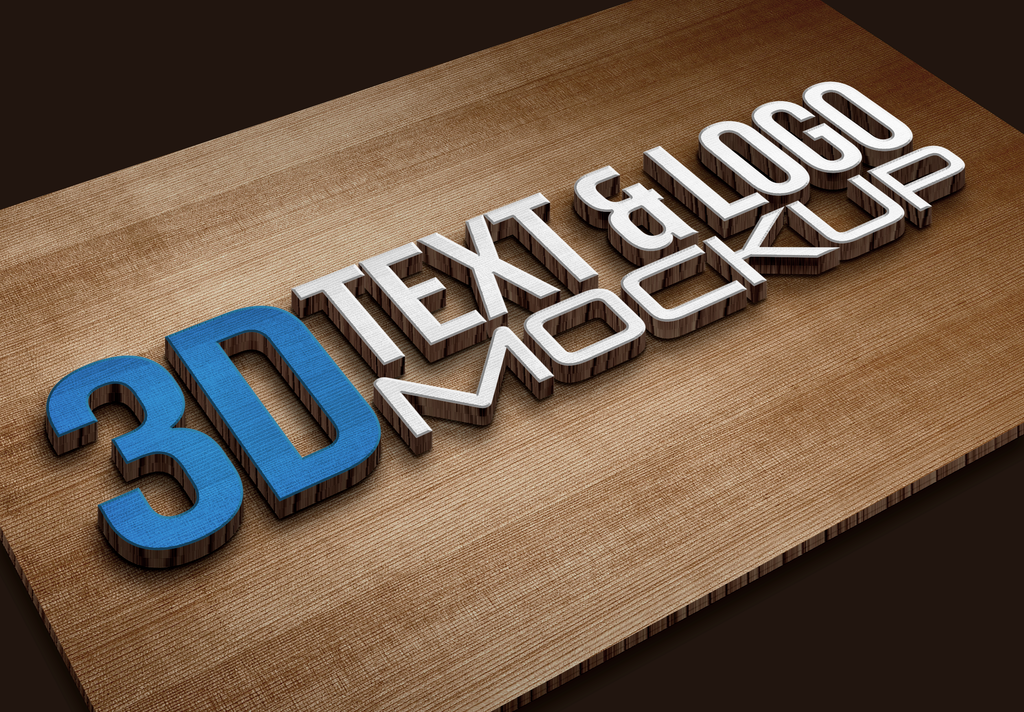 标志logo效果样机模板