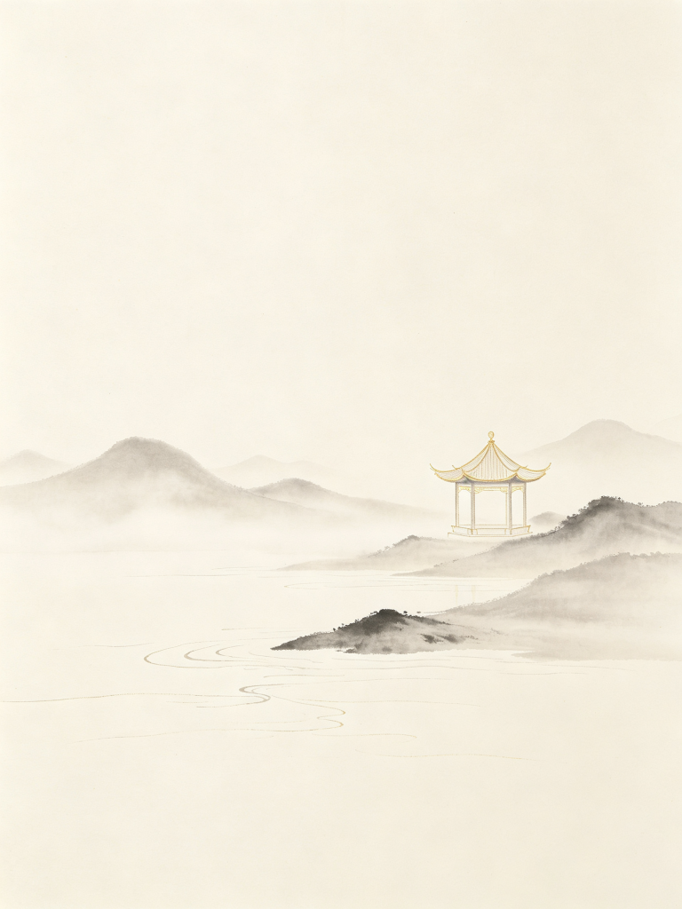 清新典雅中式背景