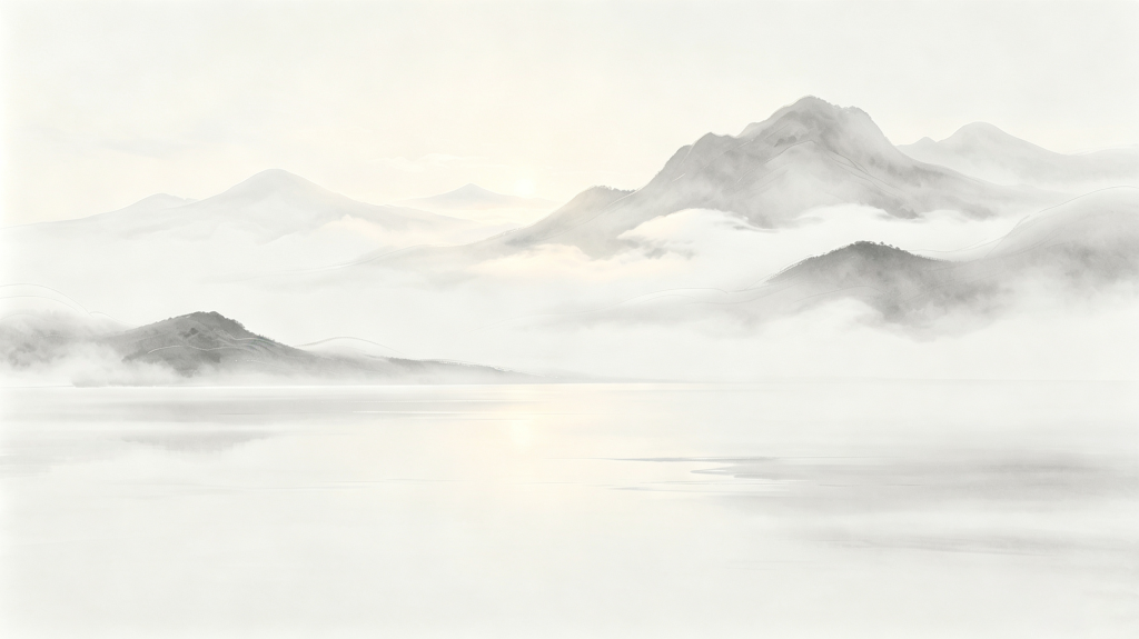 古朴山脉背景