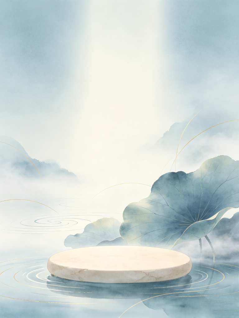 中式展台背景