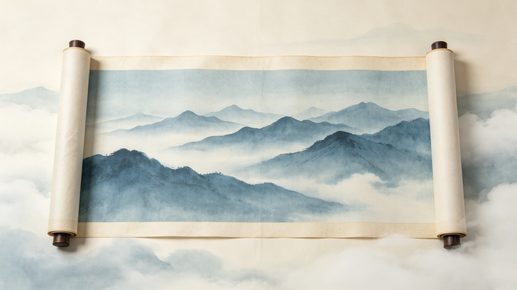 典雅清新中式背景