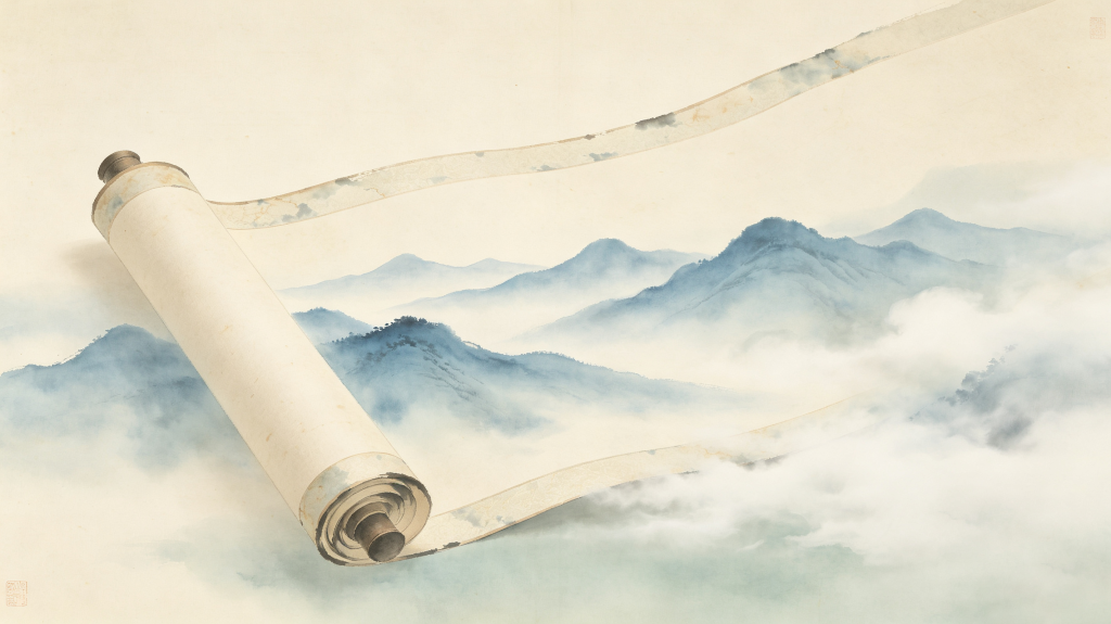 典雅清新中式背景