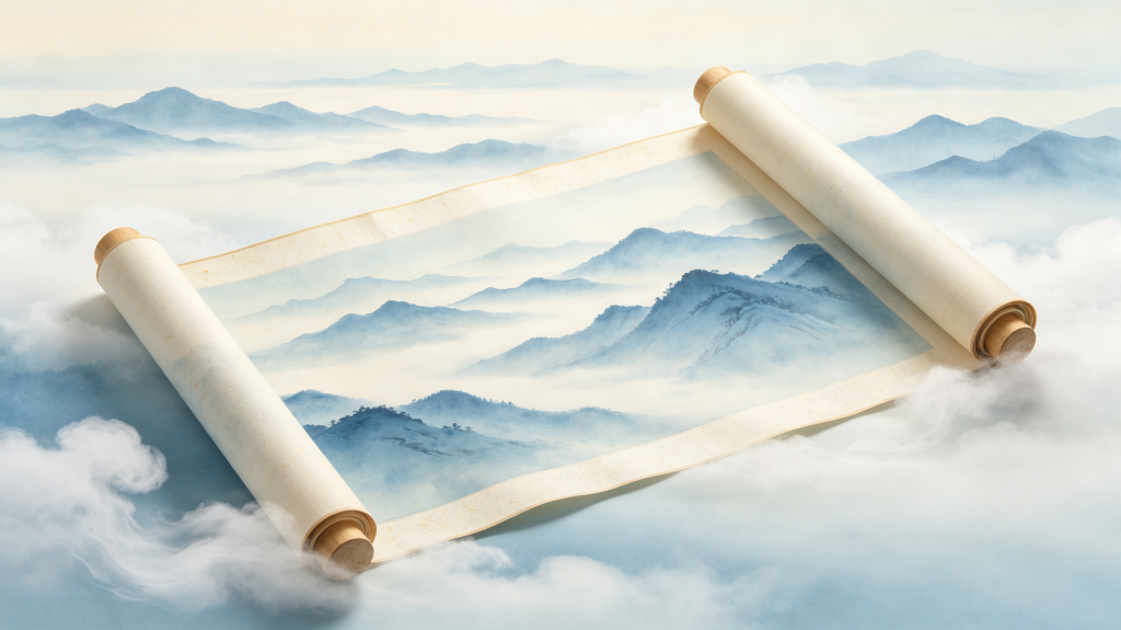 典雅清新中式背景