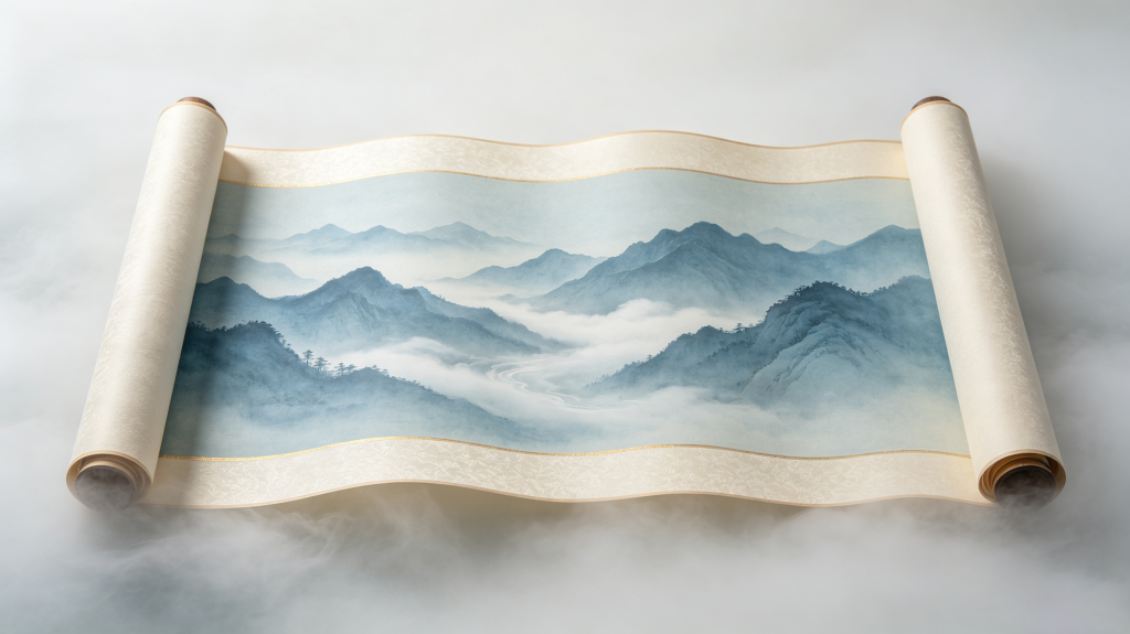 典雅清新中式背景