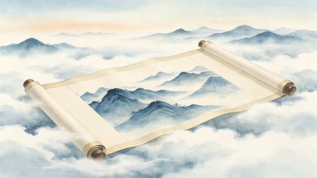 典雅清新中式背景