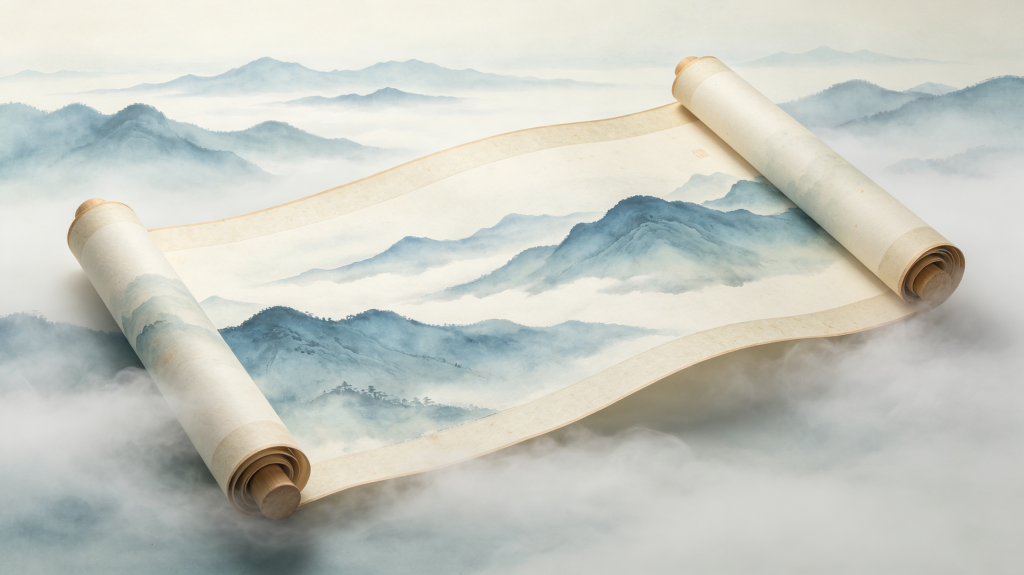 典雅清新中式背景