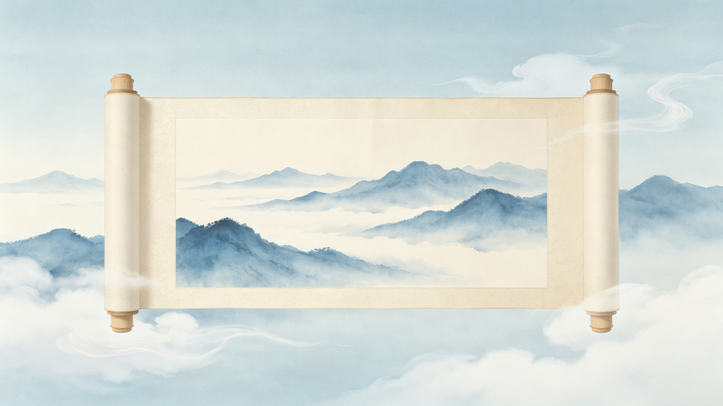 典雅清新中式背景