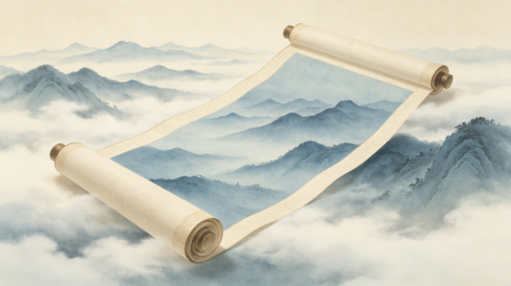 典雅清新中式背景