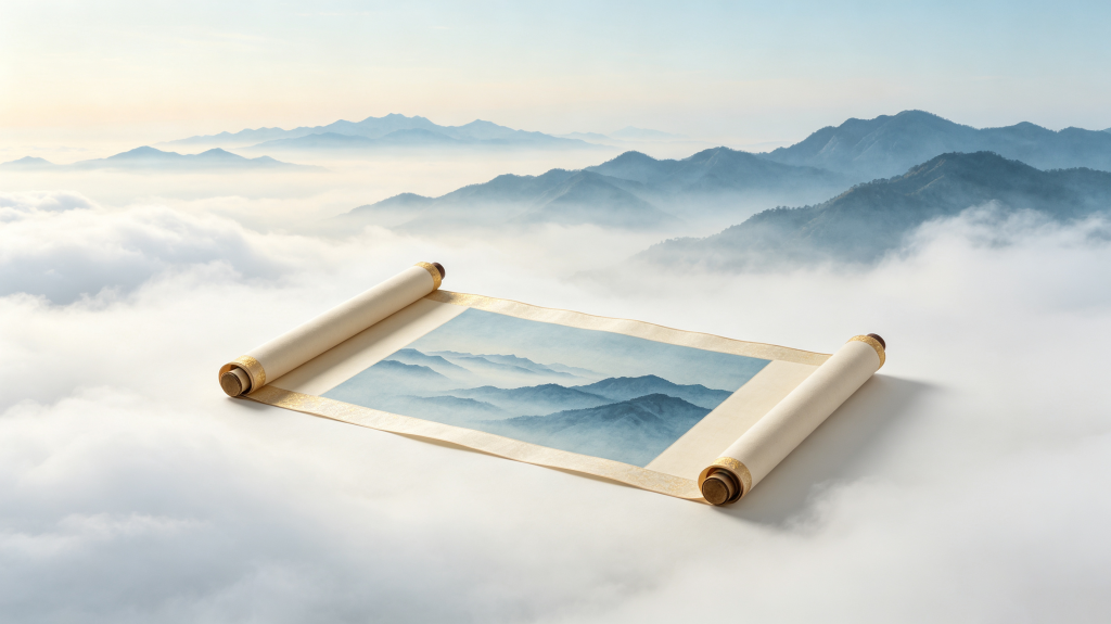 典雅清新中式背景