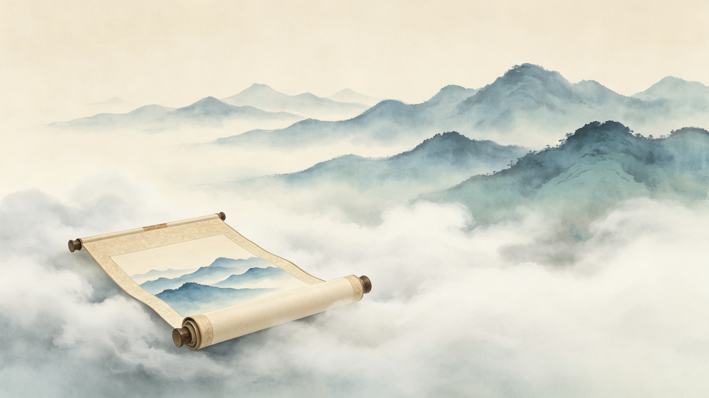 典雅清新中式背景