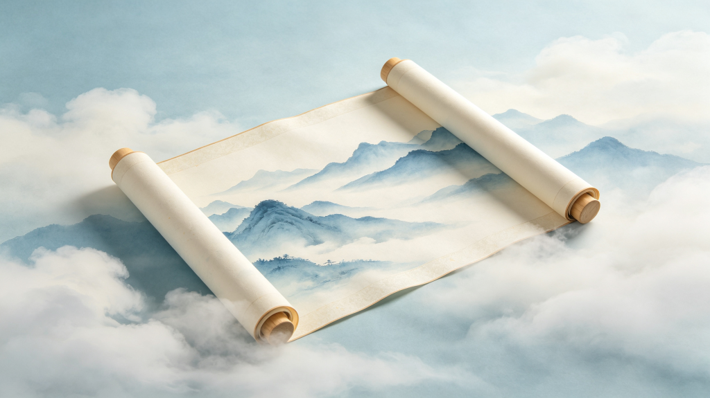 典雅清新中式背景