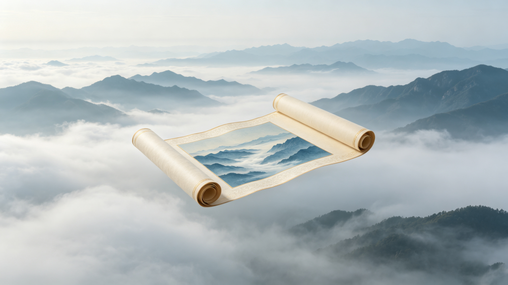 典雅清新中式背景