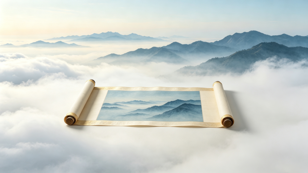 典雅清新中式背景