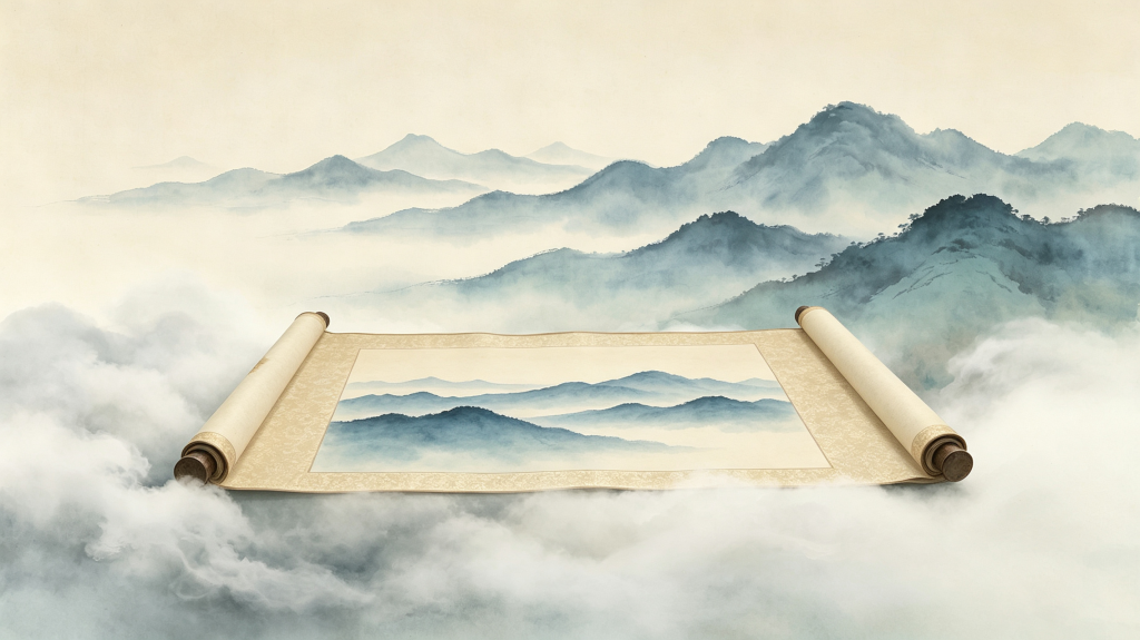 典雅清新中式背景