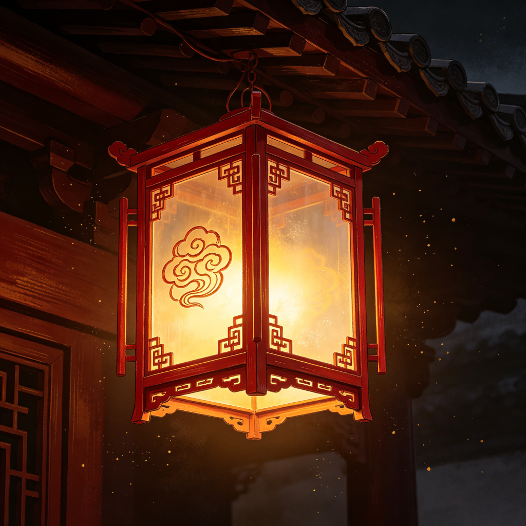 古朴典雅中式灯笼