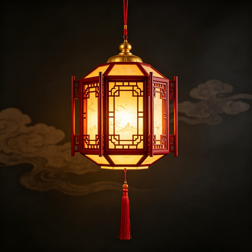 清新淡雅中式灯笼