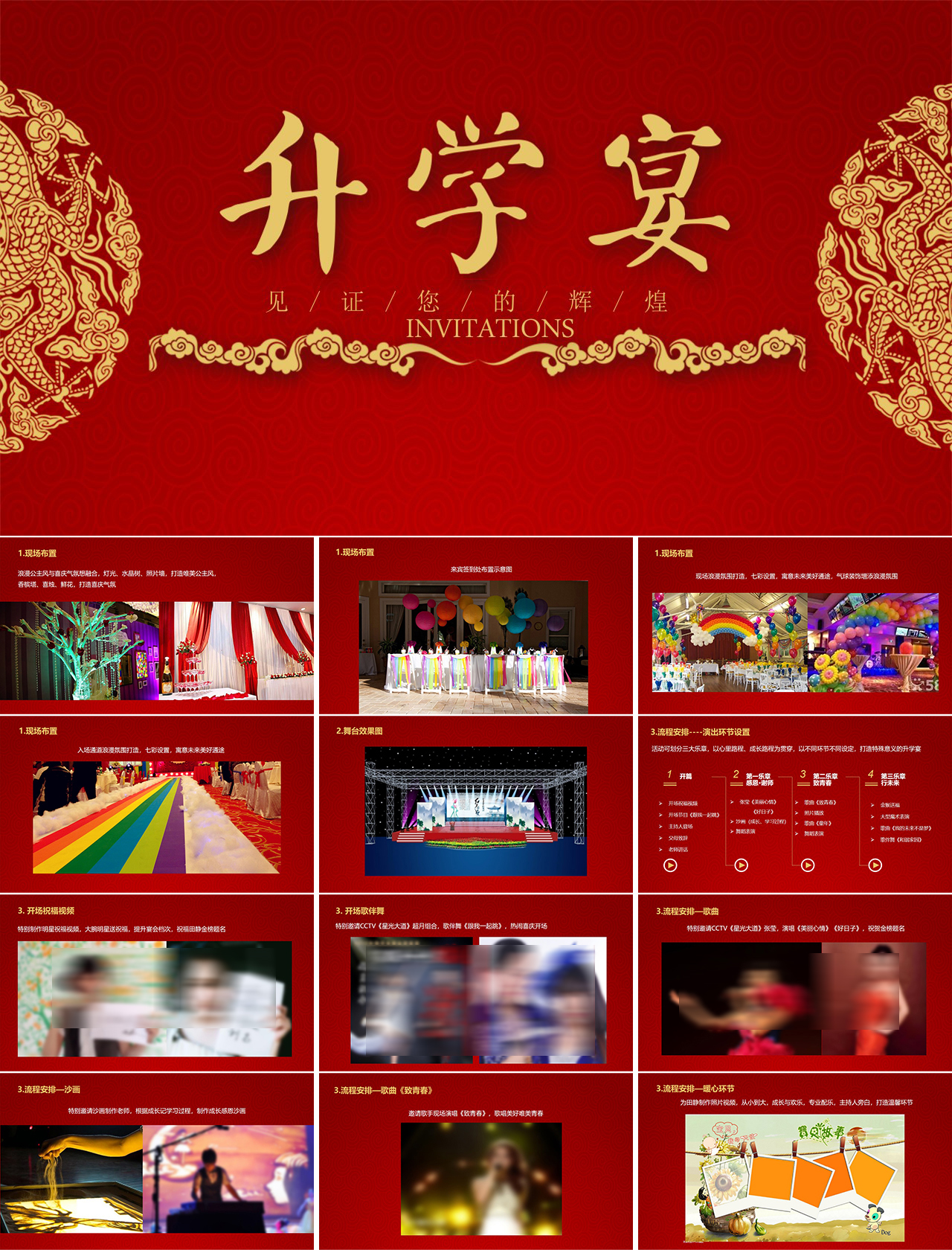 升学宴PPT