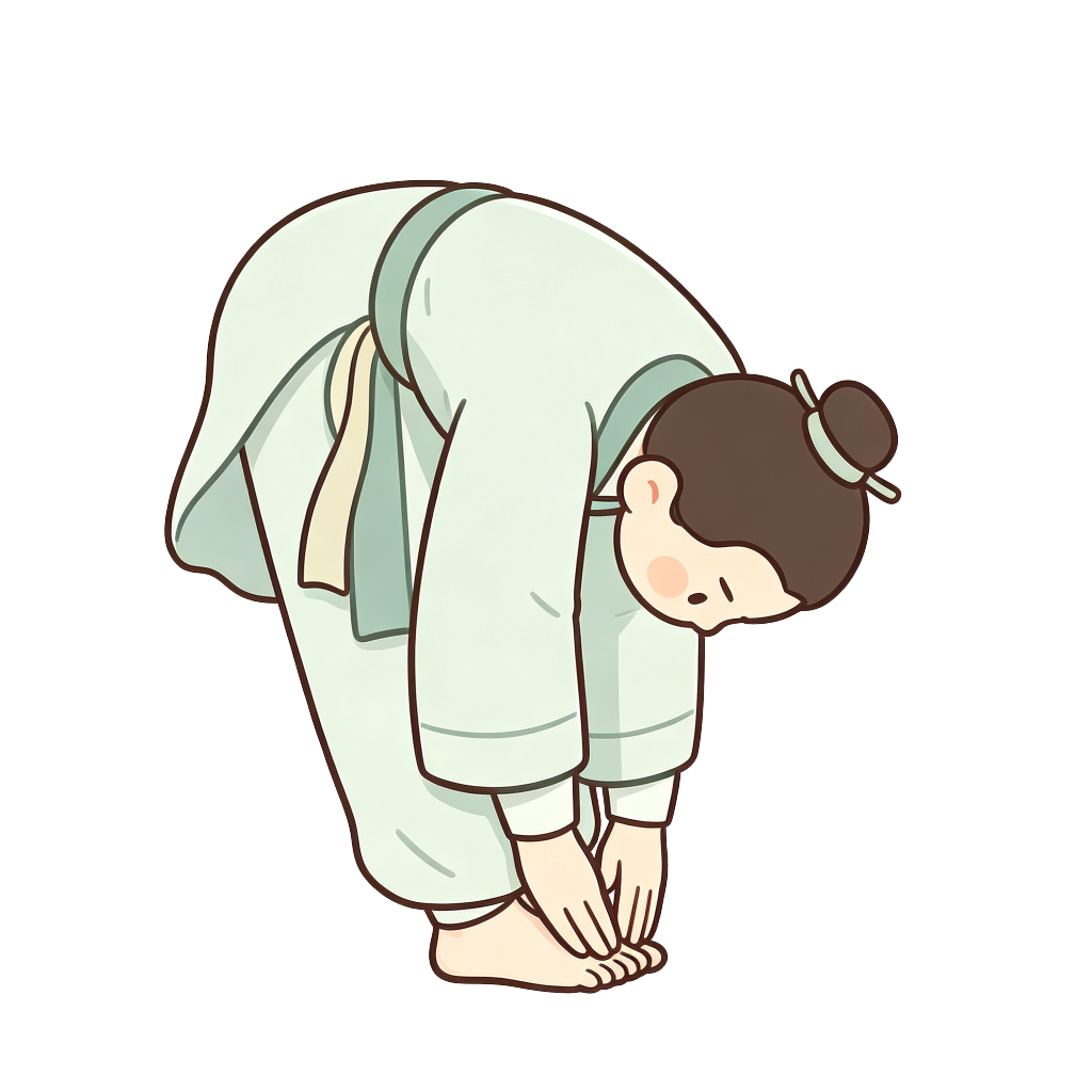 古风汉服八段锦人物