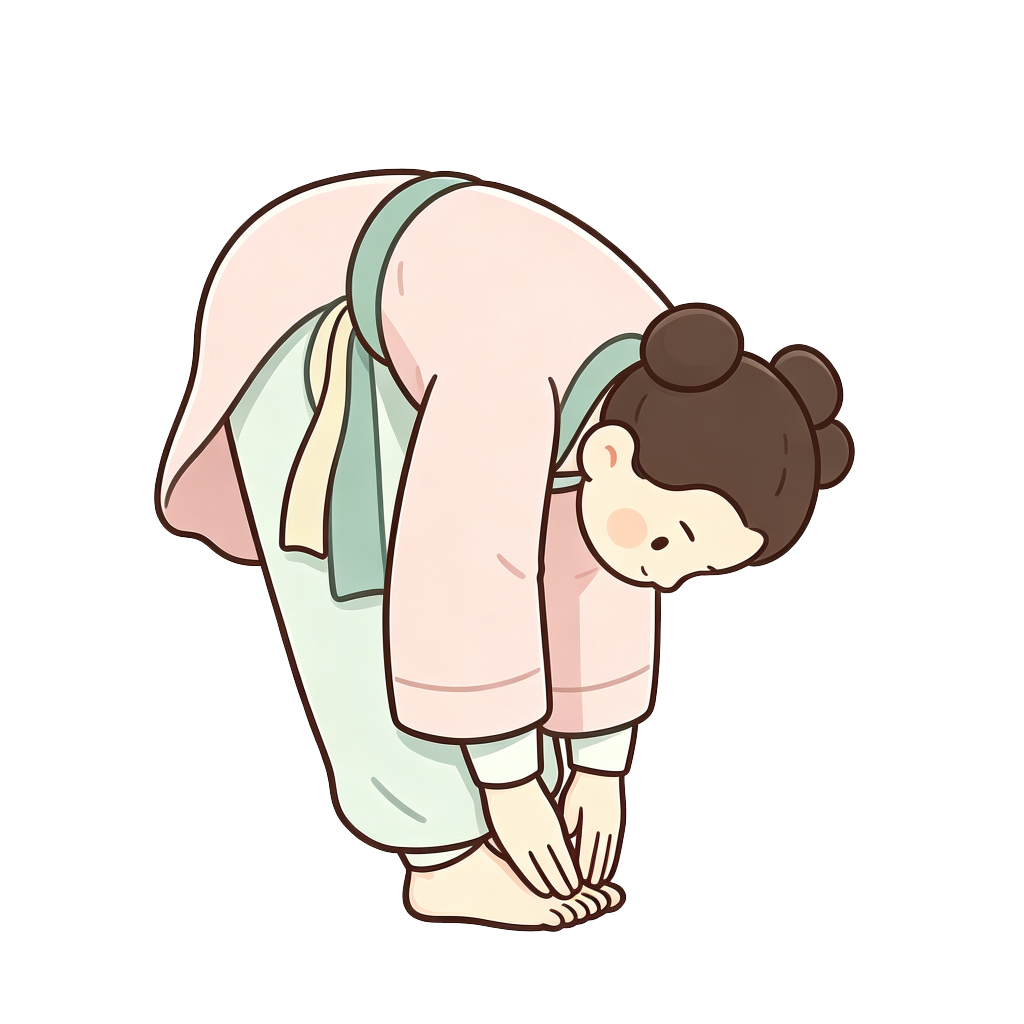 古风汉服八段锦人物
